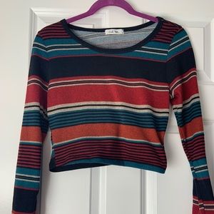 Multi Colored Long-sleeve